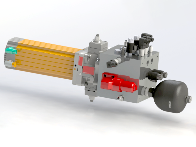 電(diàn)液伺服泵控系列